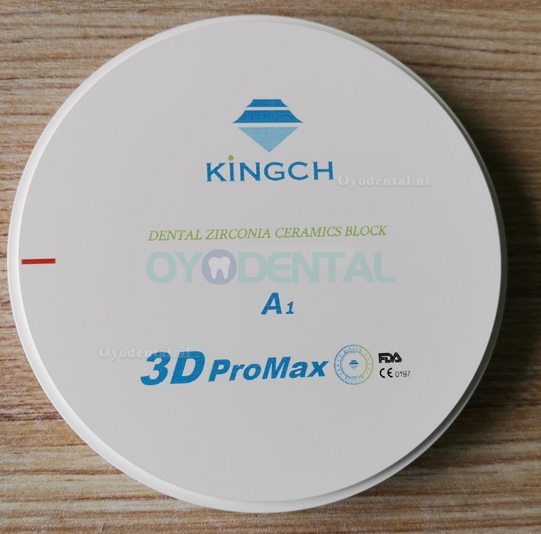 1 Stks 3D ProMax Zirconia Blokken Zirkoniumoxide Schijven CAD/CAM Keramisch Blokken